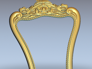 back of the chair 3D Model