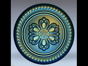 decorative rosette 3D Model