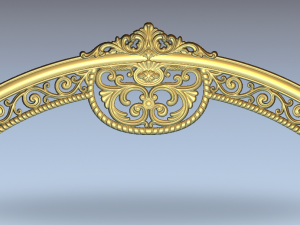 headboard decor 3D Model