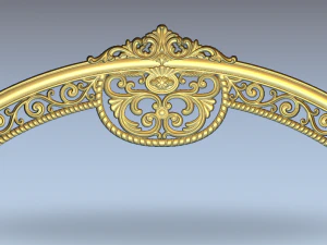 arredamento della testiera Modello 3D