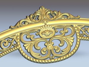 headboard decor 3D Model