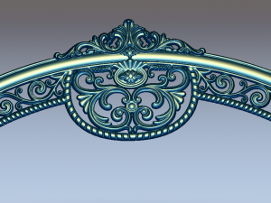 headboard decor 3D Model