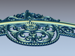 headboard decor 3D Model