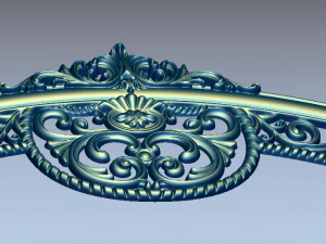 headboard decor 3D Model