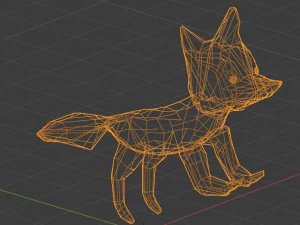 foxy 3D Model