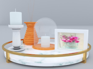 decorative set Modelo 3D