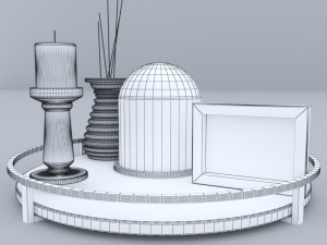 decorative set Modelo 3D