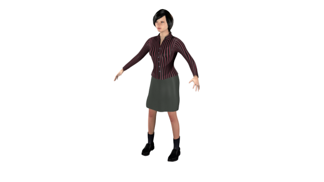 olivia 3D Модель .c4d .max .obj .3ds .fbx .stl .blend 