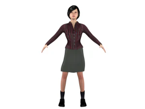 olivia 3D Model