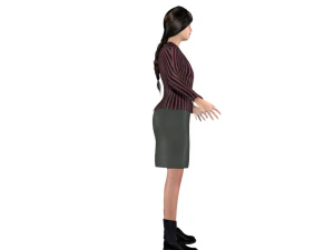 olivia 3D Model