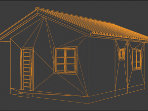wood house 3D Model