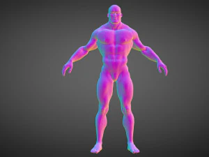 танос 3D Модель