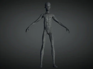 інопланетянин 3D Модель