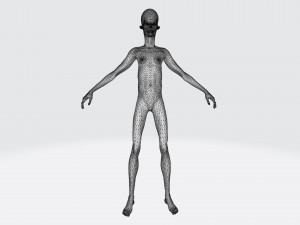 alien Model 3D