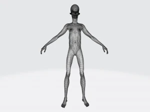 інопланетянин 3D Модель