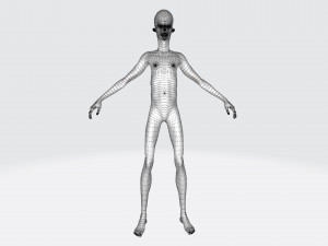 alien Model 3D