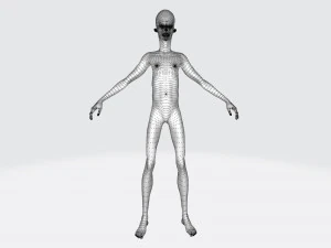 інопланетянин 3D Модель