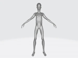 інопланетянин 3D Модель