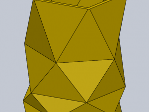 pentagonal pen holder 3D Print Model