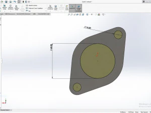 exhaust manifold 3D Print Model