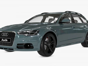 audi a6 quattro Modelo 3D