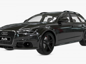 audi a6 quattro 3D Model