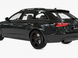 audi a6 quattro 3D Model