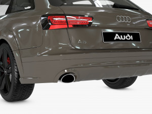 audi a6 quattro 3D Model
