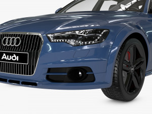 audi a6 quattro 3D Model
