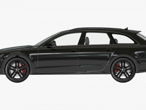 audi a6 quattro 3D Model