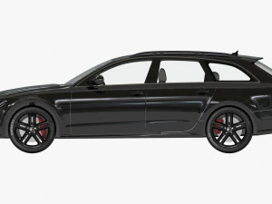 audi a6 quattro 3D Model