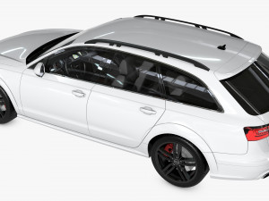 audi a6 quattro 3D Model