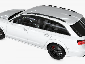 audi a6 quattro 3D Model
