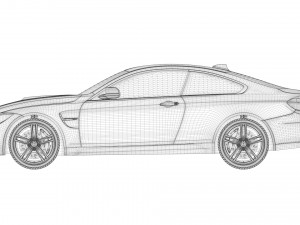 m4 sport 3Dモデル