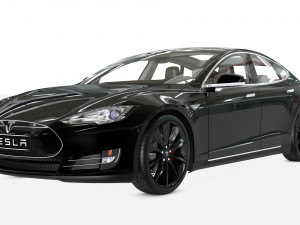 tesla model s 3Dモデル