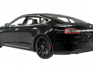 tesla model s 3Dモデル