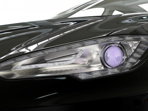 tesla model s 3Dモデル