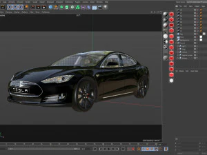 modello tesla s Modello 3D