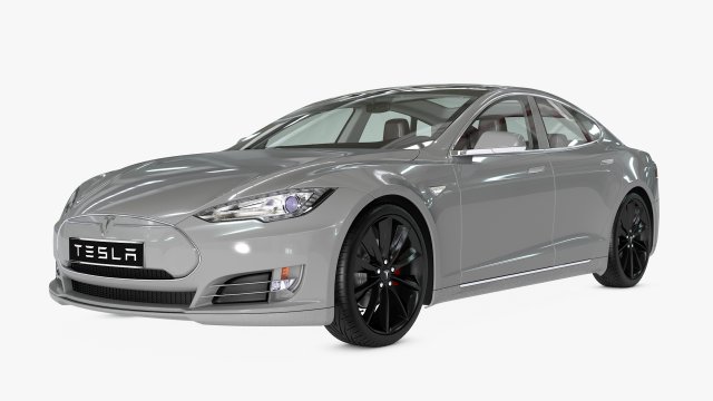 tesla model s Model 3D .c4d .max .obj .3ds .fbx .stl .blend