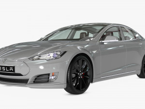 tesla model s Modello 3D
