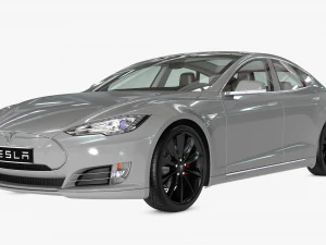 テスラモデルS 3Dモデル