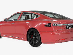 tesla model s 3Dモデル