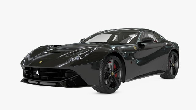 ferrari f12 berlinetta 3D Model .c4d .max .obj .3ds .fbx .stl .blend 
