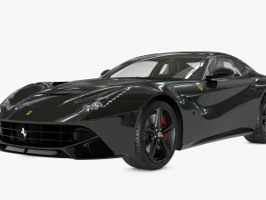 ferrari f12 berlinetta Model 3D