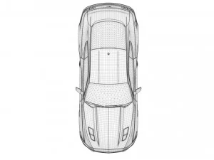 mustang gt 2017 3D Model