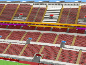 OldStadium 3 fict&iacute;cio - Arena do Clube de Futebol Modelo 3D