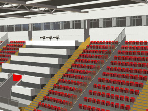 Fictional OldStadium 3 - Football Club Arena Model 3D