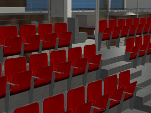 Fictional OldStadium 3 - Football Club Arena Model 3D