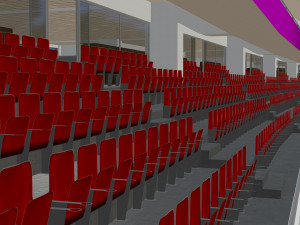 Fictional OldStadium 3 - Football Club Arena Model 3D
