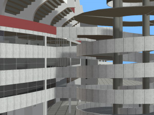 Fictional OldStadium 3 - Football Club Arena Model 3D